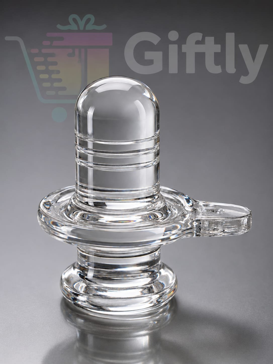 Ideal for home temples, meditation spaces, and performing rituals like Abhisheka. Crystal Sphatik Shivling