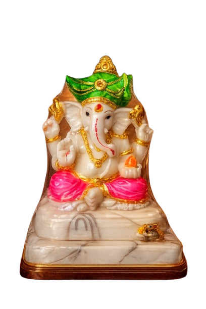 Lord Ganesha Marble Idol