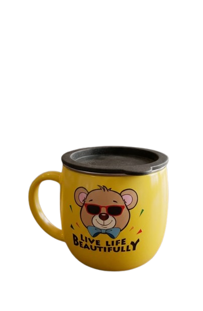 Live Life Beautifully" Bear Mug